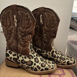 Roper girls glitter boots